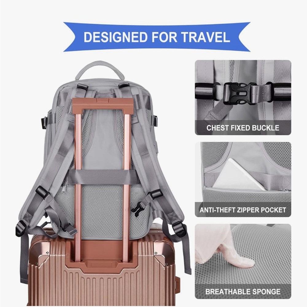 Gray Backpack - image 6